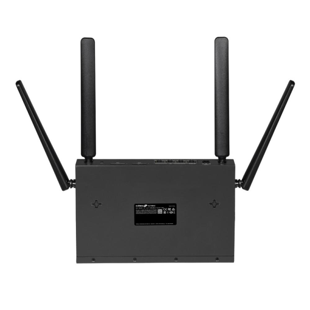 Edimax - 4G-7449AC router inalámbrico Doble banda (2,4 GHz / 5 GHz) Negro