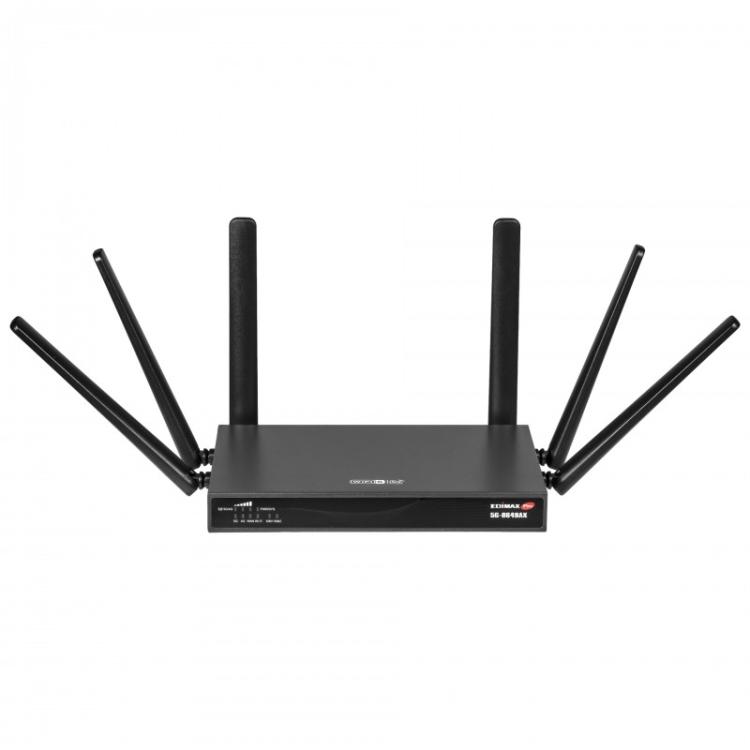 Edimax - 5G-8649AX router inalámbrico Doble banda (2,4 GHz / 5 GHz) Negro