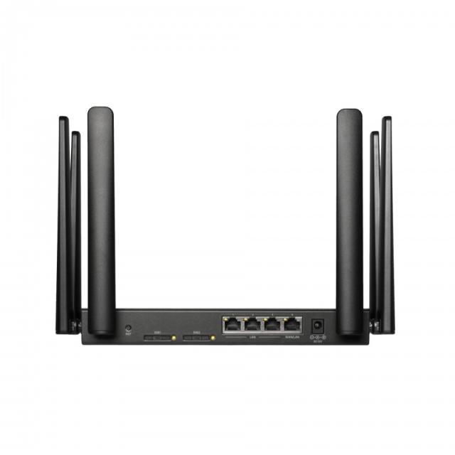 Edimax - 5G-8649AX router inalámbrico Doble banda (2,4 GHz / 5 GHz) Negro
