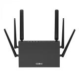 Edimax - 5G-8649AX router inalámbrico Doble banda (2,4 GHz / 5 GHz) Negro