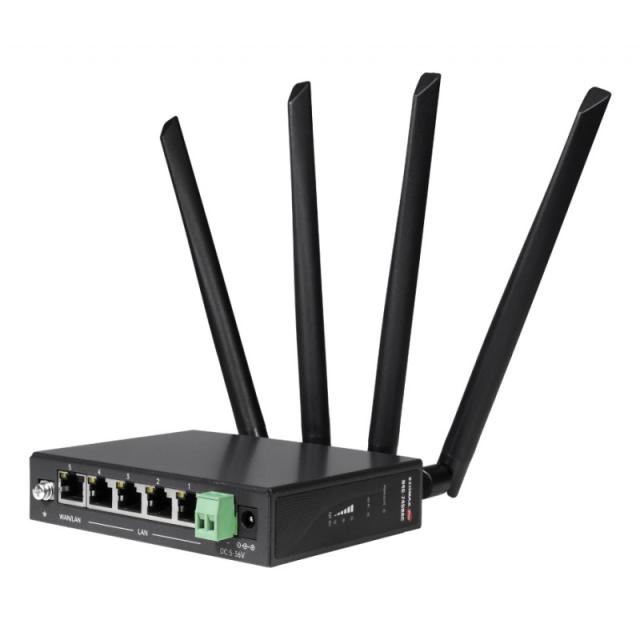 Edimax - D4G-7459AC router inalámbrico Doble banda (2,4 GHz / 5 GHz) 4G Negro
