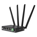 Edimax - D4G-7459AC router inalámbrico Doble banda (2,4 GHz / 5 GHz) 4G Negro