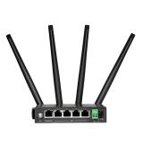 Edimax - D4G-7459AC router inalámbrico Doble banda (2,4 GHz / 5 GHz) 4G Negro