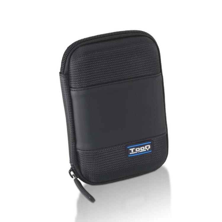 TooQ - TQBC-E2501 funda para disco duro externo Negro