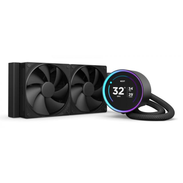 NZXT - Kraken Elite 240 Procesador Sistema de refrigeración líquida todo en uno 12 cm Negro 1 pieza(s)