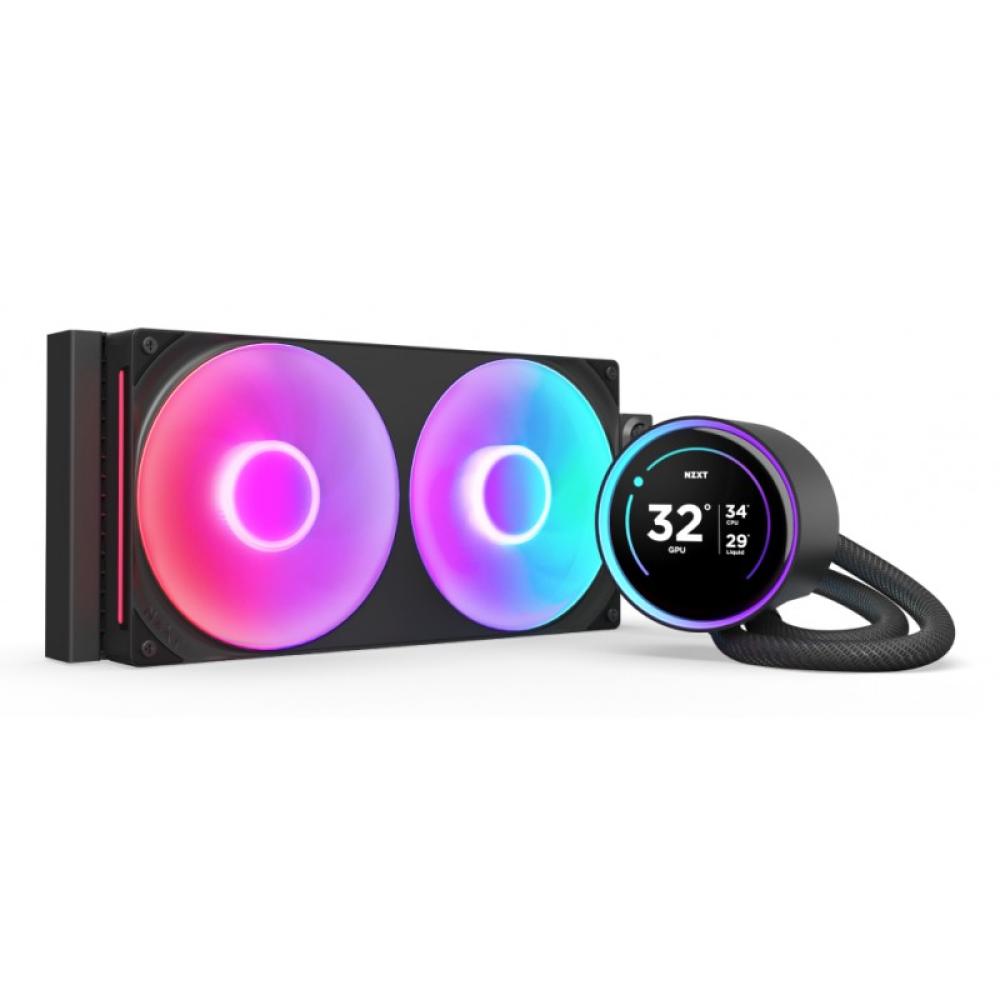 NZXT - Kraken Elite 280 RGB Procesador Sistema de refrigeración líquida todo en uno 14 cm Negro 1 pieza(s)