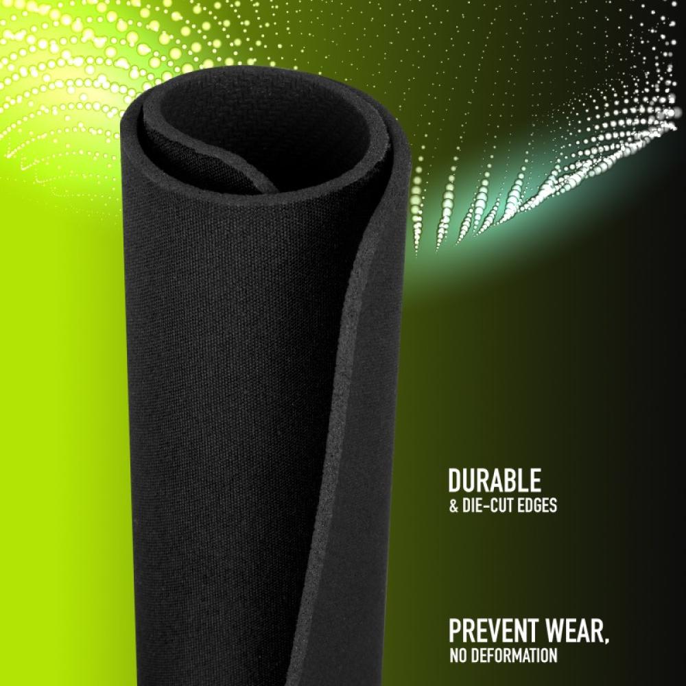 NGS - MOUSE-1080 alfombrilla para ratón Alfombrilla de ratón para juegos Negro