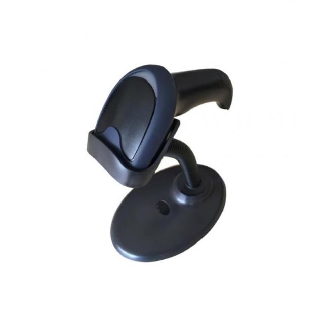 Eightt - ESC-1D lector de código de barras Lector de códigos de barras portátil Negro, Azul