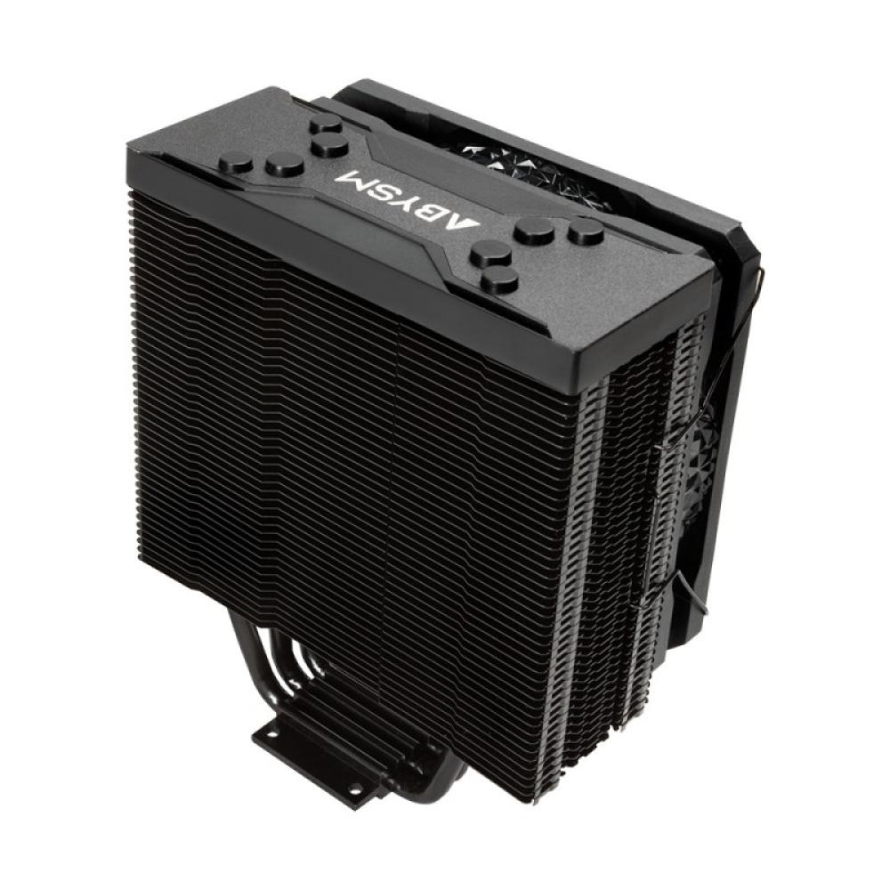 ABYSM - Aire Snow IV ARGB Procesador Refrigerador de aire 12 cm Negro 1 pieza(s)