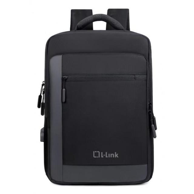 L-Link - LL-9020A maletines para portátil 39,6 cm (15.6") Mochila Negro