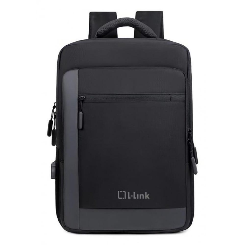 L-Link - LL-9020A maletines para portátil 39,6 cm (15.6") Mochila Negro