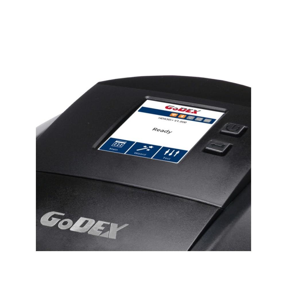 Godex - RT863I+ impresora de etiquetas Térmica directa / transferencia térmica 600 x 600 DPI 76,2 mm/s Alámbrico Ethernet