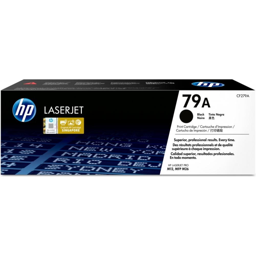 HP - Cartucho de tóner Original LaserJet 79A negro