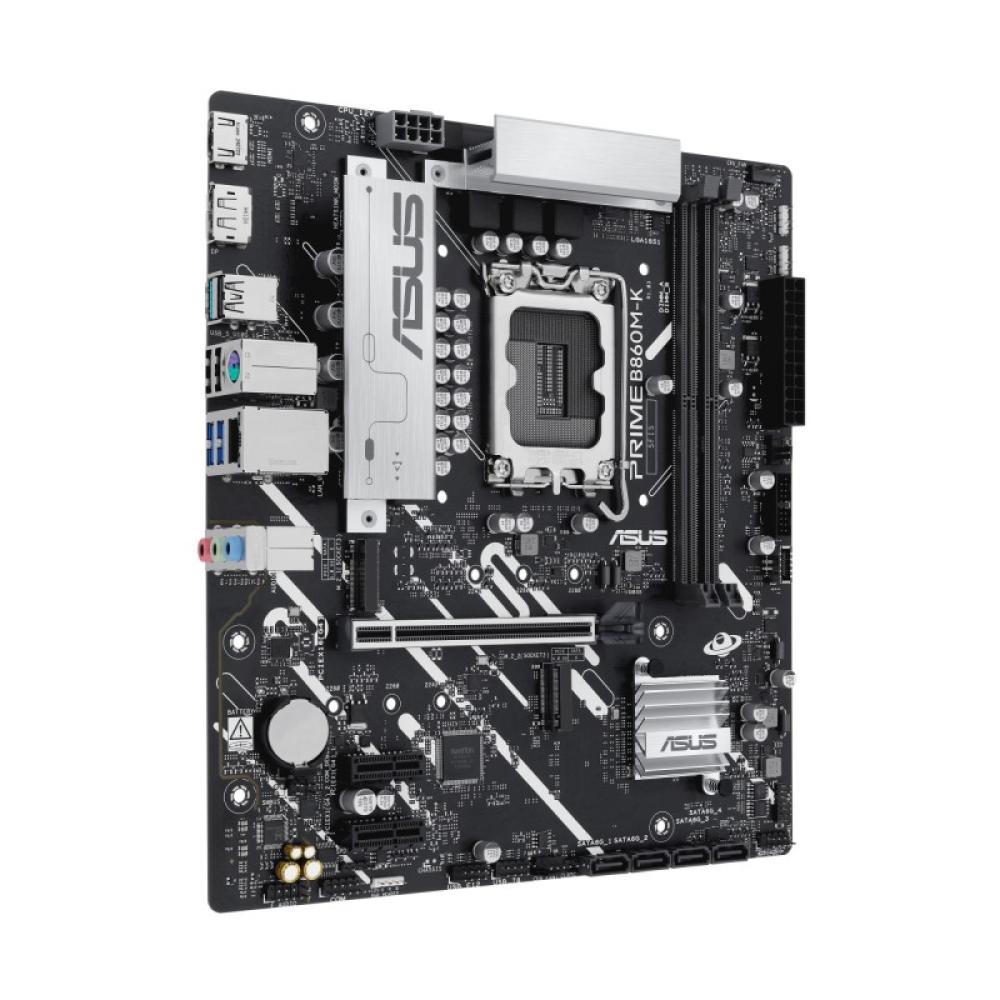 ASUS - PRIME B860M-K Intel B860 LGA 1851 (Socket V1) micro ATX