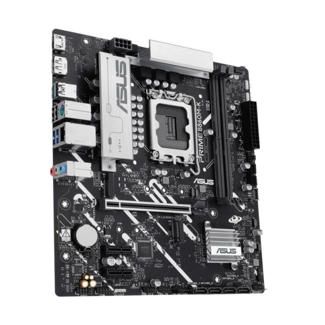 ASUS - PRIME B860M-K Intel B860 LGA 1851 (Socket V1) micro ATX