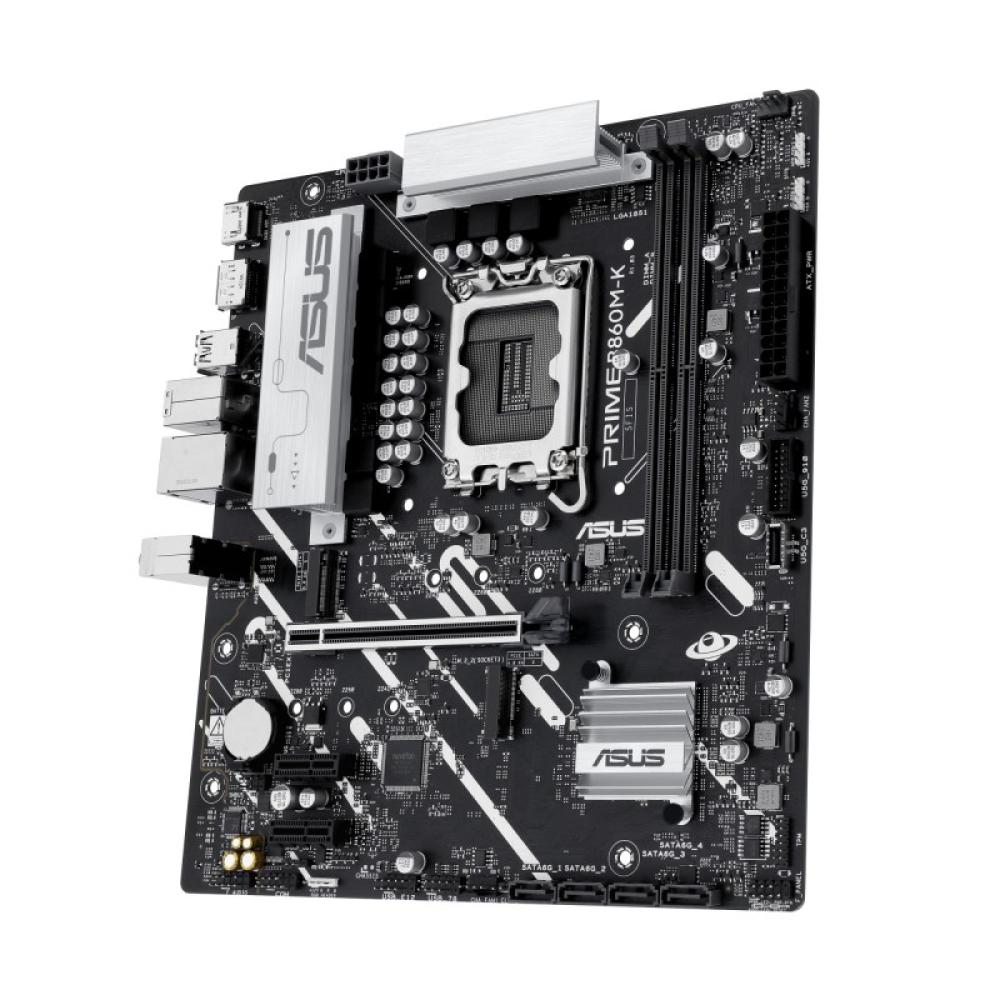 ASUS - PRIME B860M-K Intel B860 LGA 1851 (Socket V1) micro ATX