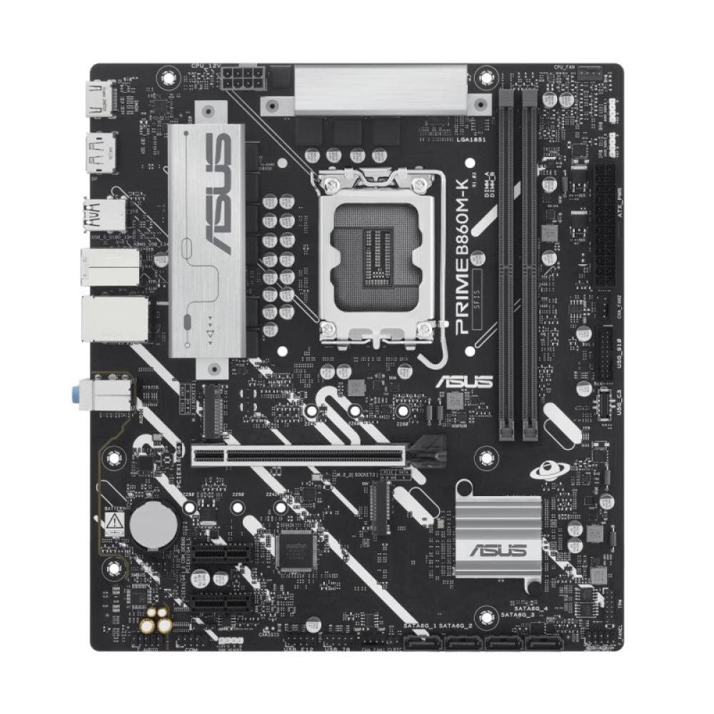 ASUS - PRIME B860M-K Intel B860 LGA 1851 (Socket V1) micro ATX