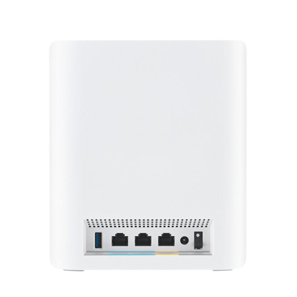 ASUS - ZenWiFi BT10 – 3er Pack Weiß Tribanda (2.4 GHz / 5 GHz / 6 GHz) Wi-Fi 7 (802.11be) Blanco 3 Interno