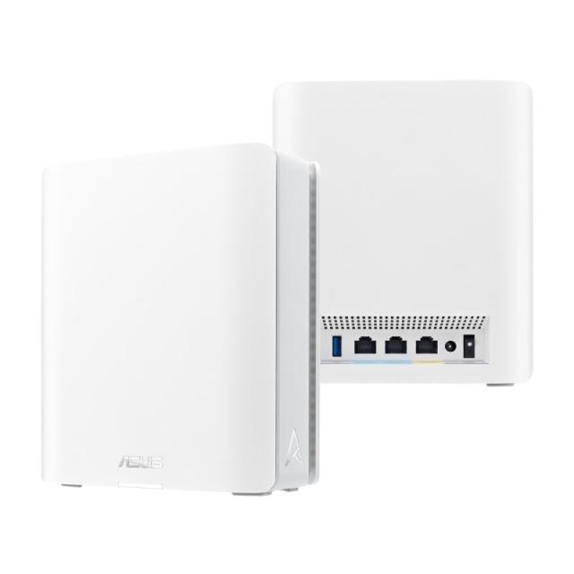 ASUS - ZenWiFi BT10 – 3er Pack Weiß Tribanda (2.4 GHz / 5 GHz / 6 GHz) Wi-Fi 7 (802.11be) Blanco 3 Interno