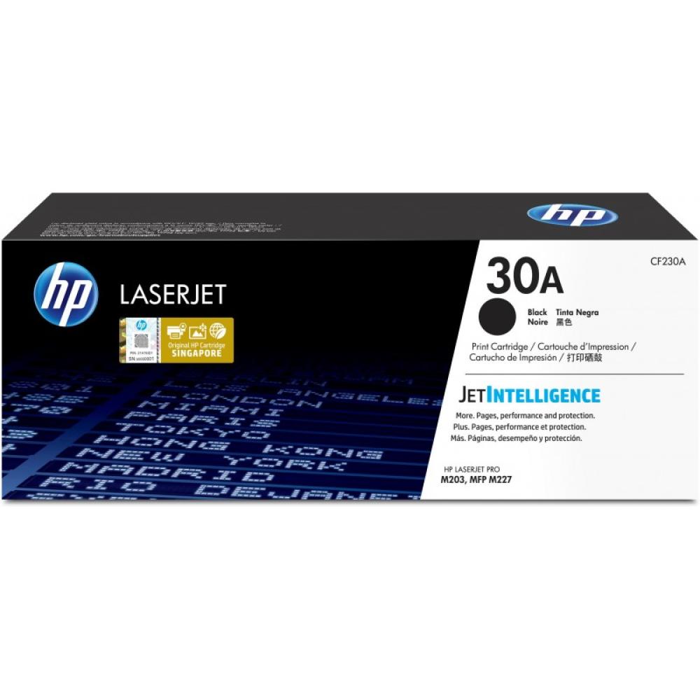 HP - Cartucho de tóner Original LaserJet 30A negro
