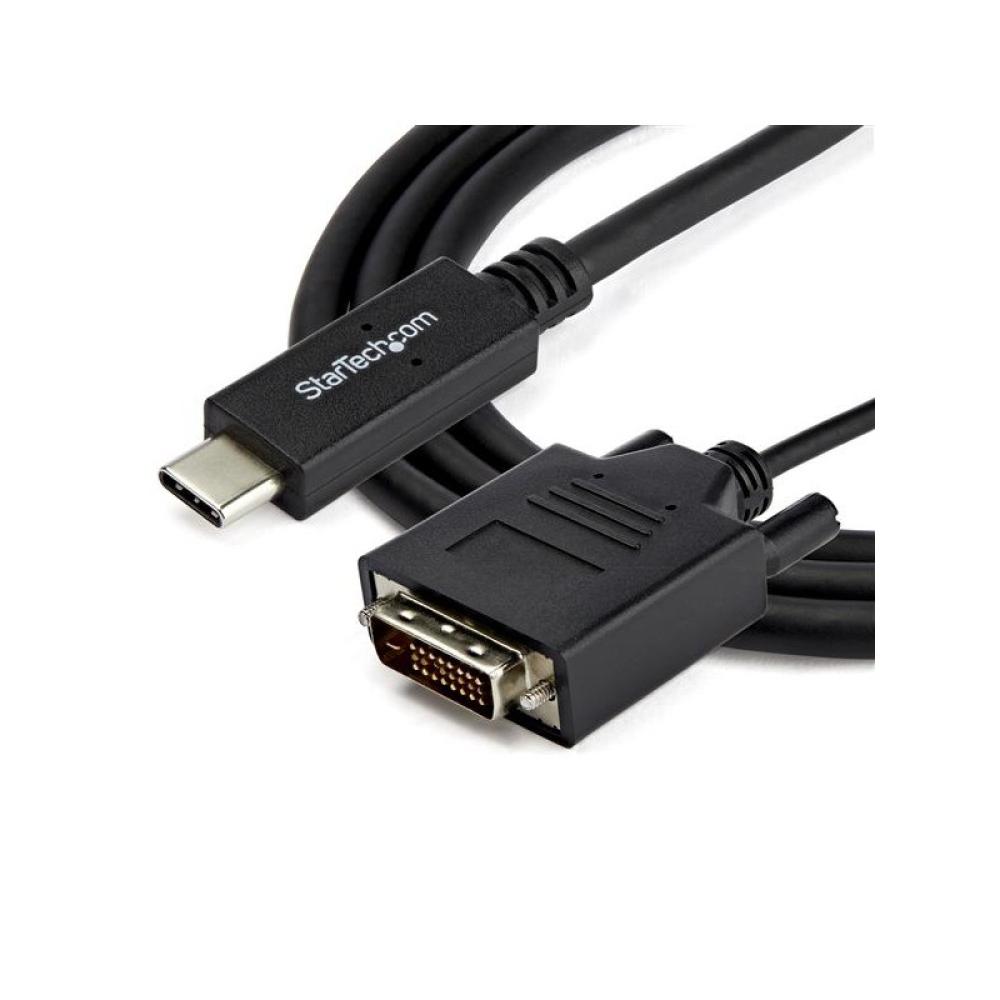 StarTech.com - Cable de 2m USB-C a DVI - 1920 x 1200 - Negro