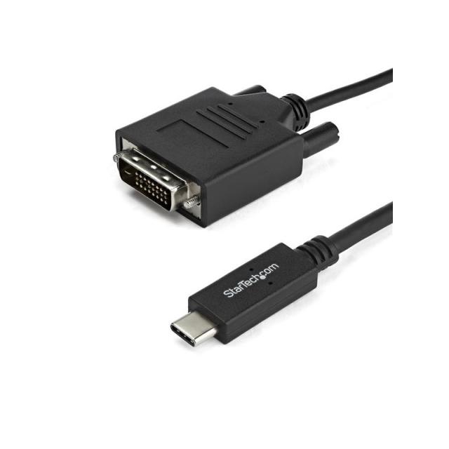 StarTech.com - Cable de 2m USB-C a DVI - 1920 x 1200 - Negro