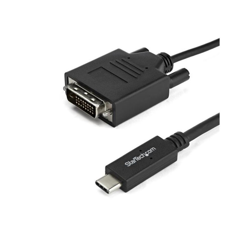StarTech.com - Cable de 2m USB-C a DVI - 1920 x 1200 - Negro