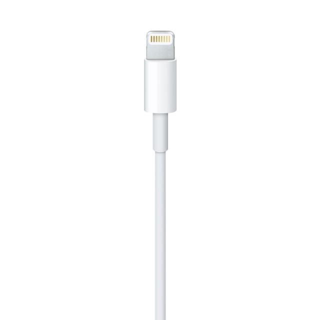 Apple - MXLY2ZM/A cable de conector Lightning 1 m Blanco