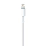 Apple - MXLY2ZM/A cable de conector Lightning 1 m Blanco