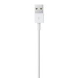 Apple - MXLY2ZM/A cable de conector Lightning 1 m Blanco