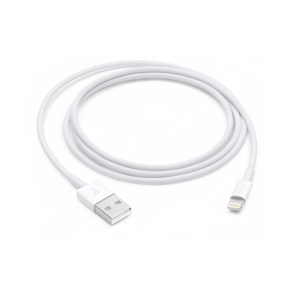 Apple - MXLY2ZM/A cable de conector Lightning 1 m Blanco
