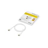 StarTech.com - Cable de 1m HDMI 2.0 Certificado Premium de alta velocidad con Ethernet - Durable - UHD 4K 60Hz - con - RHDMM1MPW