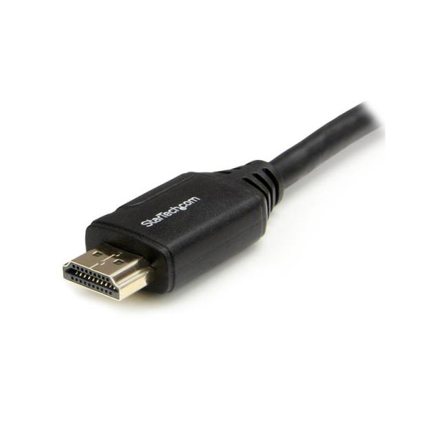 StarTech.com - Cable de 3m HDMI 2.0 Certificado Premium con Ethernet - HDMI de Alta Velocidad Ultra HD de 4K a 60Hz HDR10 - para