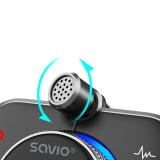 Savio - TR-14 Transmiter FM z Bluetooth i ladowarka PD 87,6 - 107,9 MHz Bluetooth/USB Negro