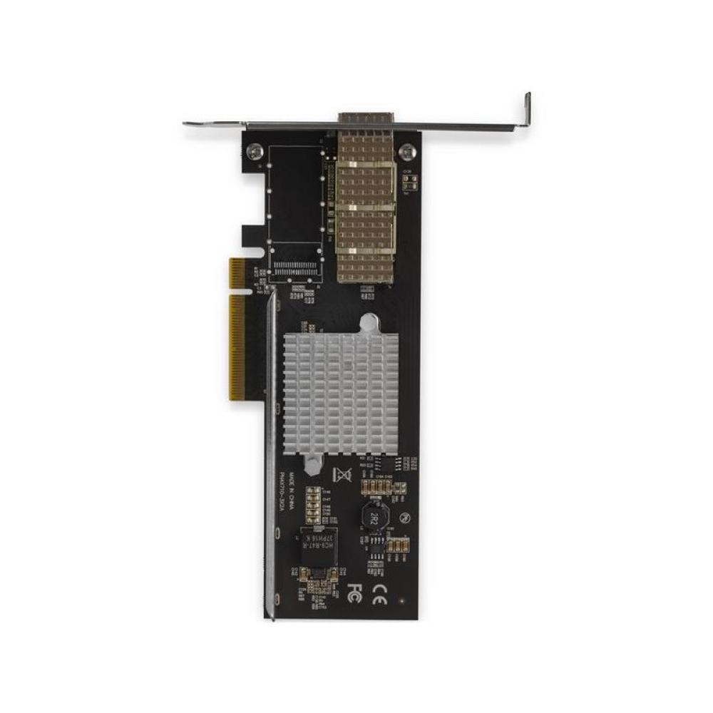 StarTech.com - Tarjeta de Red QSFP+ 40G 1 Puerto - Adaptador Convergente QSFP+ Abierto Intel XL710 - NIC PCIe 40 Gigabit Etherne