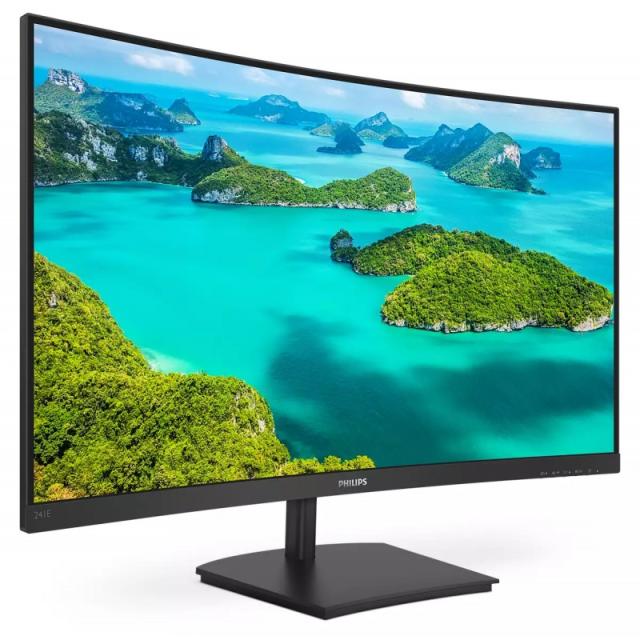 Philips - E Line 241E1SC/00 pantalla para PC 59,9 cm (23.6") 1920 x 1080 Pixeles Full HD LED Negro