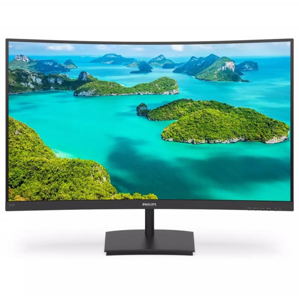 Philips - E Line 241E1SC/00 pantalla para PC 59,9 cm (23.6") 1920 x 1080 Pixeles Full HD LED Negro