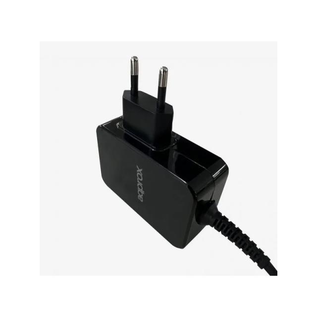 Approx - AC ADAPTER 65W V2 TYPE C adaptador e inversor de corriente Negro