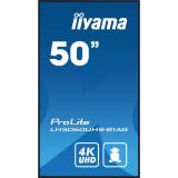iiyama - LH5060UHS-B1AG pantalla de señalización Pizarra de caballete digital 125,7 cm (49.5") LED Wifi 500 cd / m² 4K Ultra HD