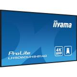 iiyama - LH5060UHS-B1AG pantalla de señalización Pizarra de caballete digital 125,7 cm (49.5") LED Wifi 500 cd / m² 4K Ultra HD