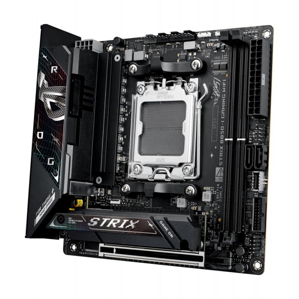ASUS - ROG STRIX B850-I GAMING WIFI AMD B850 Zócalo AM5 mini ITX