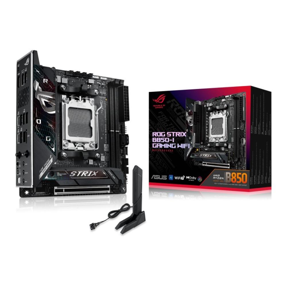 ASUS - ROG STRIX B850-I GAMING WIFI AMD B850 Zócalo AM5 mini ITX
