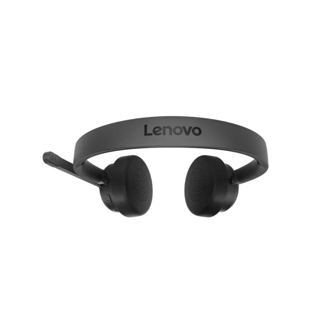 Lenovo - 4XD1Q30302 auricular y casco Auriculares Inalámbrico Diadema Llamadas/Música Bluetooth Negro