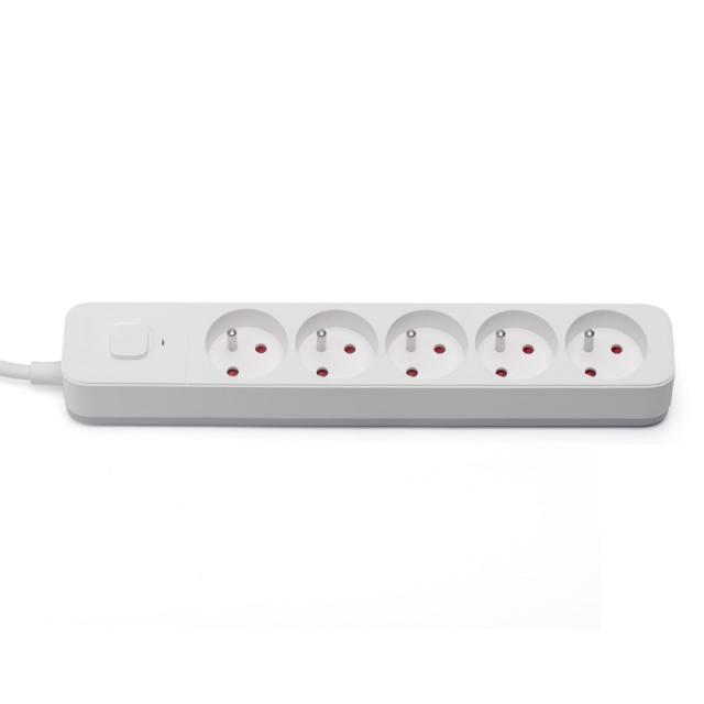 Savio - Power strip 5 sockets 3m white LZ-09 5 salidas AC Tipo F Blanco