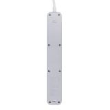 Savio - Power strip 5 sockets 3m white LZ-09 5 salidas AC Tipo F Blanco