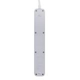 Savio - Power strip 5 sockets 3m white LZ-09 5 salidas AC Tipo F Blanco