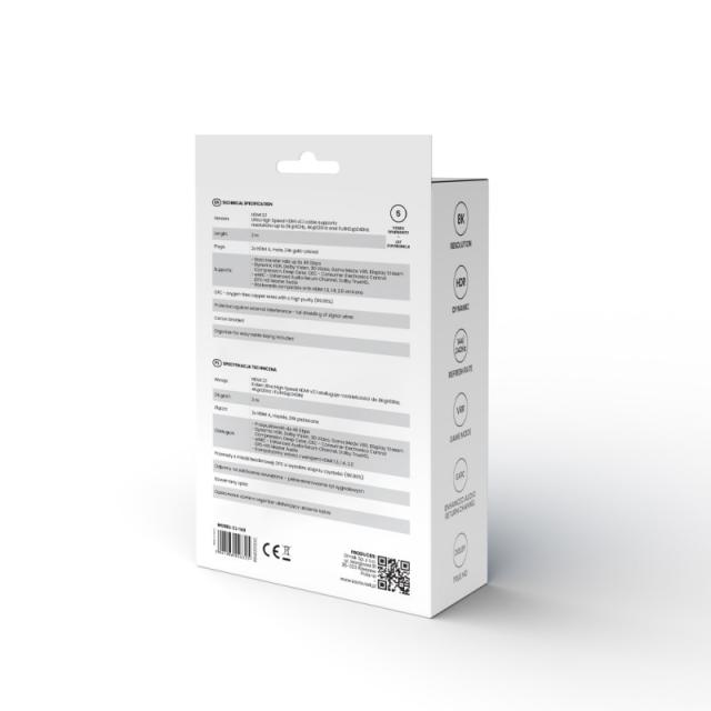 Savio - CL-148 cable HDMI 3 m HDMI tipo A (Estándar) Negro, Azul