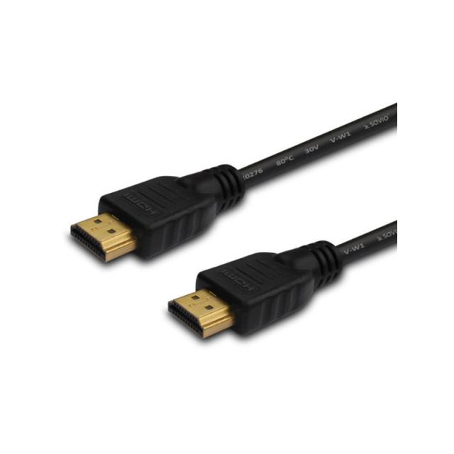 Savio - CL-121 cable HDMI 1,8 m HDMI tipo A (Estándar) Negro