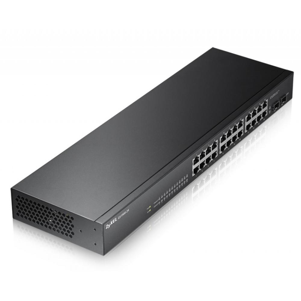 Zyxel - GS1900-24 Gestionado L2 Gigabit Ethernet (10/100/1000) Negro
