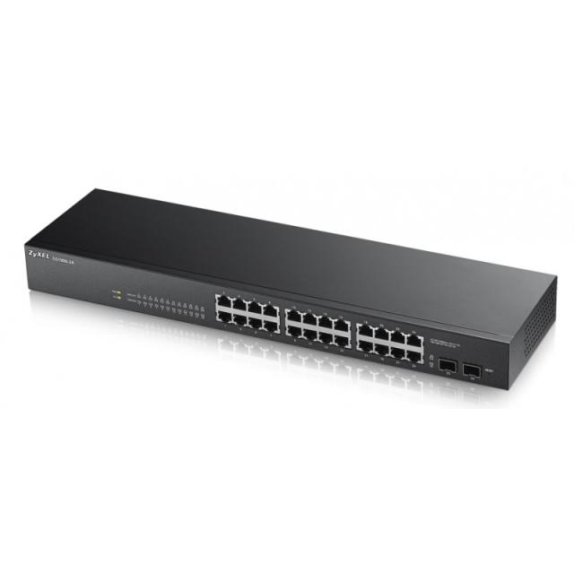 Zyxel - GS1900-24 Gestionado L2 Gigabit Ethernet (10/100/1000) Negro